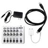 Maker Hart Loop Mixer 5-Channel Stereo Audio Mixer White Full Set