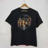 Vintage The Twilight Saga Eclipse Movie Black T Shirt Vintage Fashion Designer Clothes Stretched Top For Everyday Wear