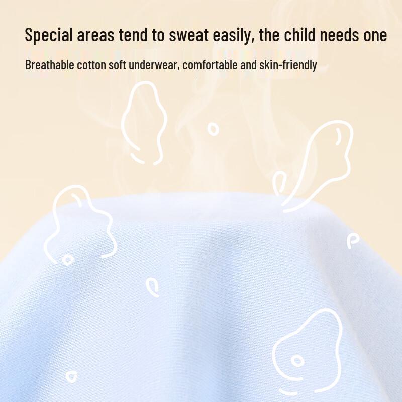 Kids' Pure Cotton Boxer Briefs for Boys