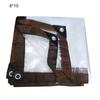 Heavy-Duty Transparent Weatherproof Tarp