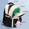 School bag New girl spine protection Durable load reduction Lightweight backpack Backpack Silk flower Others