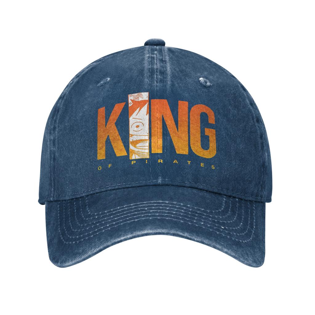 Pure Color Dad Hats King Of Pirates Womens Hat Sun Visor Baseball Caps One Piece Peaked Cap
