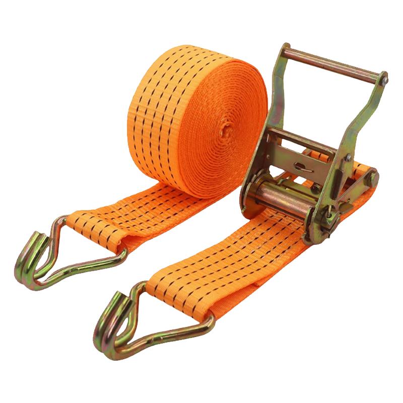 Heavy Duty Cargo Lashing Strap with Double Hooks