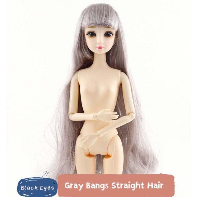 Muñeca de Moda Bjd 20 Articulaciones Maquillaje Diy Princesa Niña Juguete Regalo Para Niñas Ojos 3D