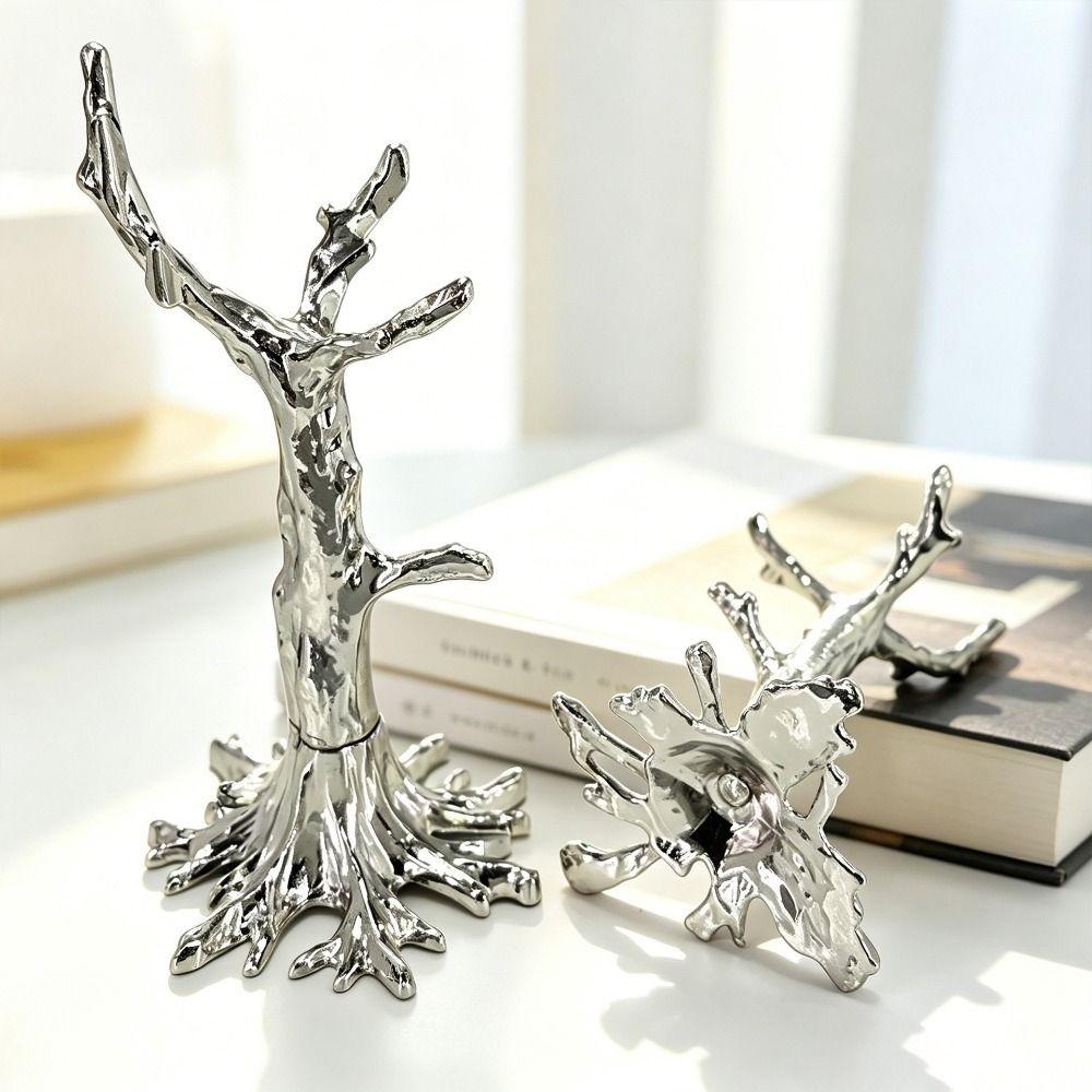 Electroplating Crystal Ball Holder Zinc Zinc Zinc Alloy Crystal Ball Display Stand Living Room