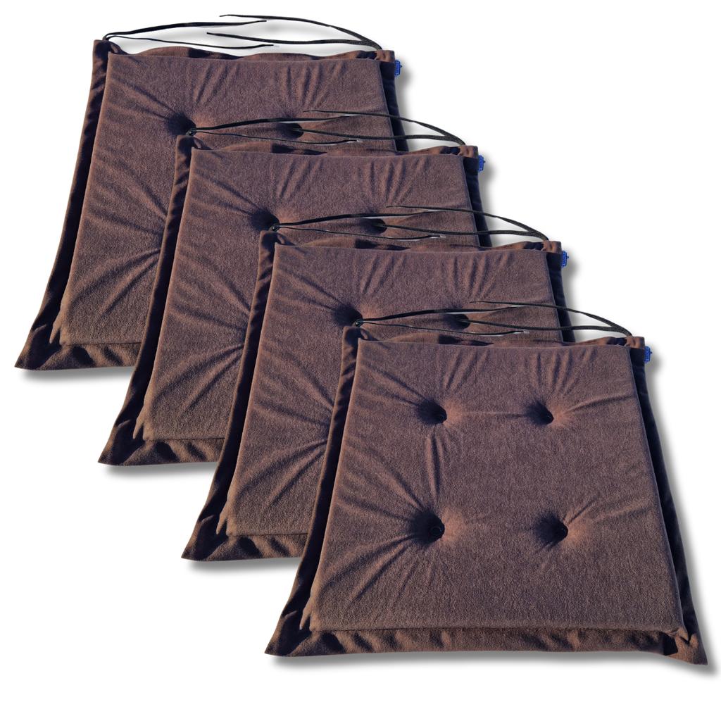 Chair Cushions 40x40x3 Cm 1021 - Set of 6