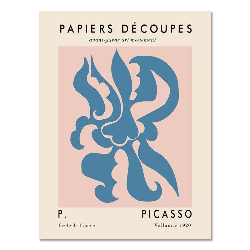 Abstrakcyjny Matisse Paryska Wieża Eiffla Płótno Plakat i Druk Henri Matisse Sztuka Ścienna Obraz Nordycki Obraz do Dekoracji Salonu