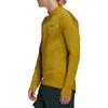 adidas Sleeve Letter Print Half-Zip Long-Sleeve T-Shirt Men Tops Yellow HI1309