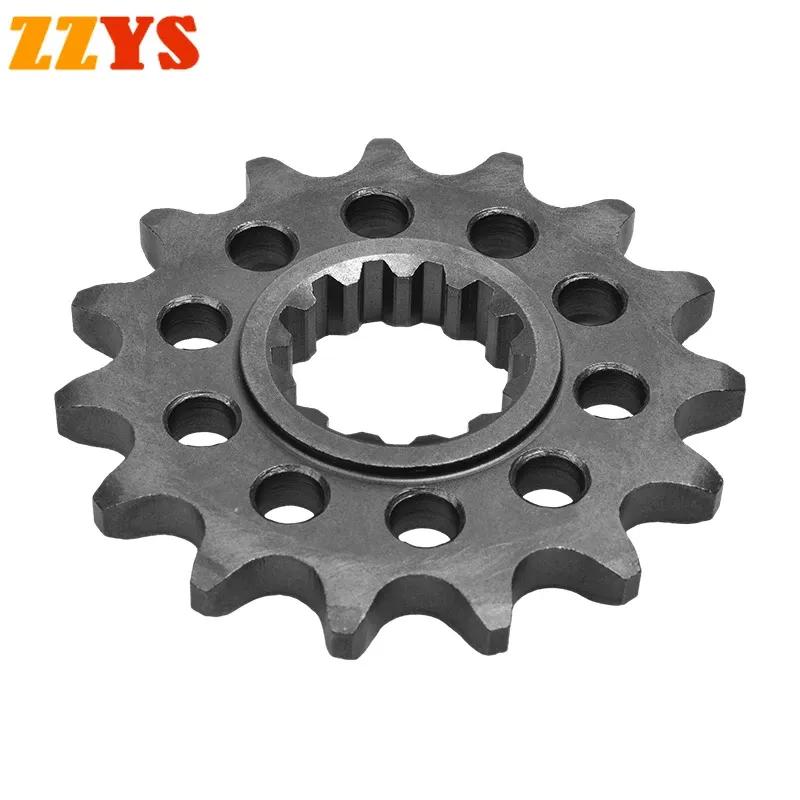 525 15T 15 Tooth Front Sprocket Gear Staring Wheels Cam For Yamaha Tenere 700 Rally Edition ABS XTZ690SP XTZ690 XTZ 690 2020-22