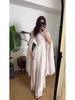 Summer 2025 Elegant Retro Long Sleeve Dress