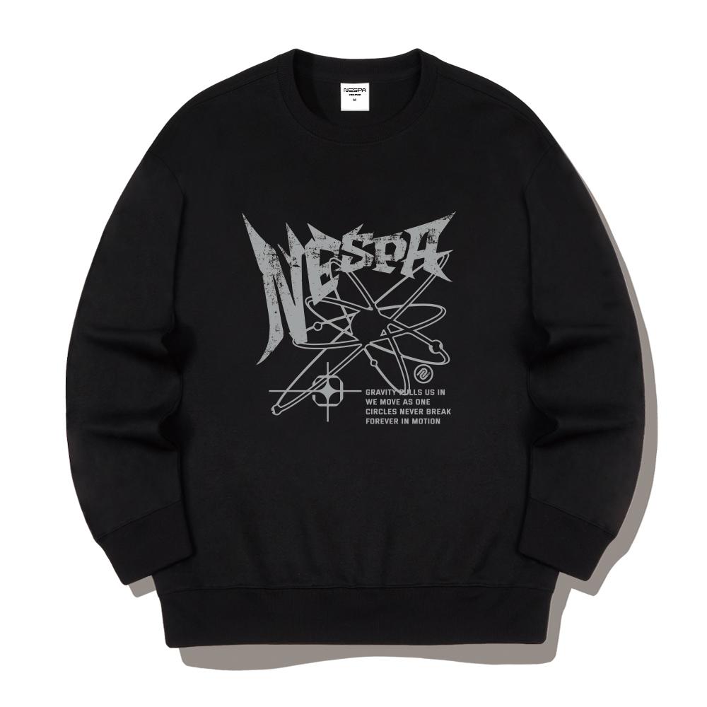 NESPA STUDIO Zero Motion Oversized Sweatshirt 5 Colors [Nspm_6007]