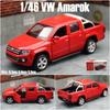 Simulatuion 1/46 Alloy Volkswagen Amarok Pickup Car Model Diecast Toy Vehicle Children Boy Gift Home Decor Miniature Voiture