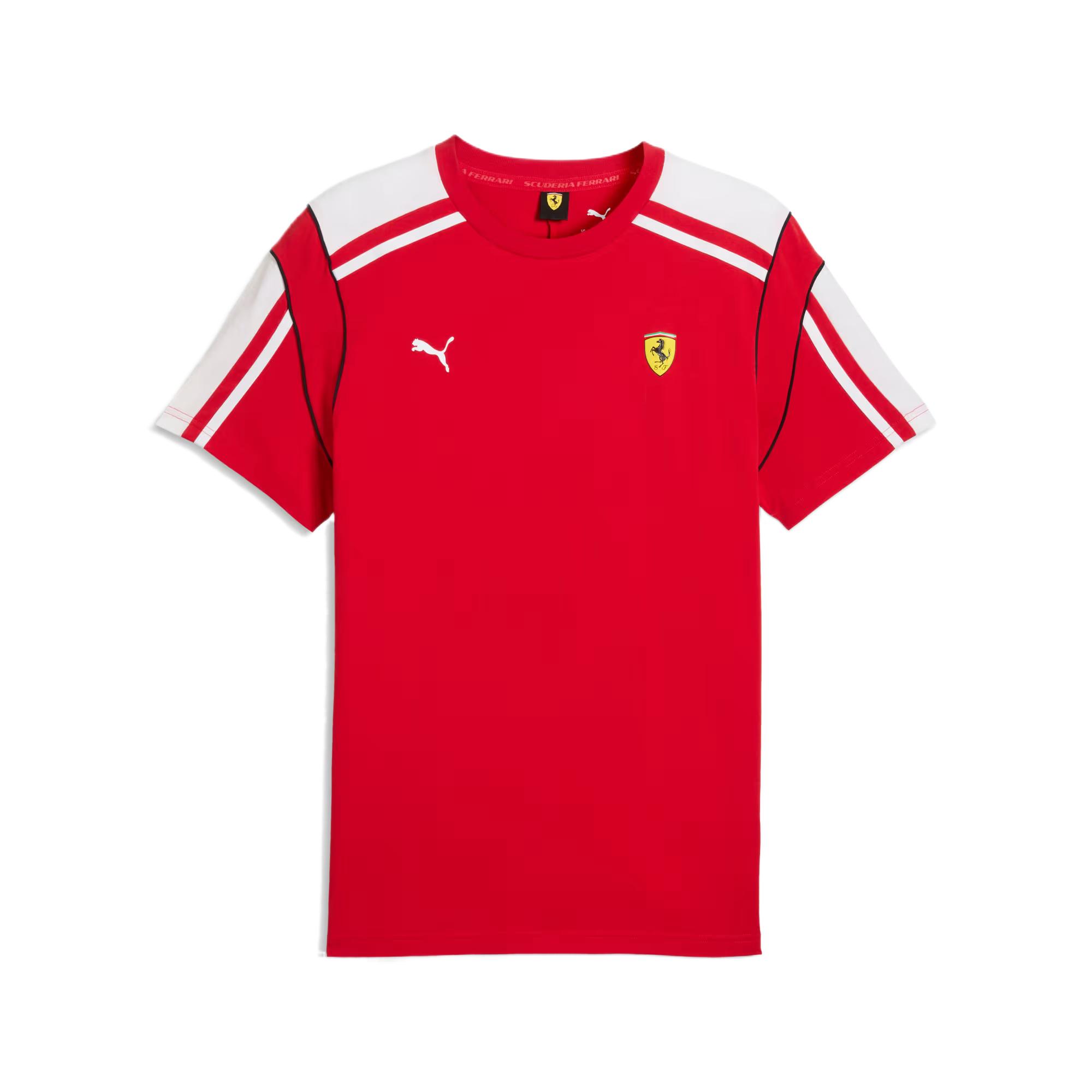 

Puma Scuderia Ferrari F1 Round Neck Short Sleeve Comfortable T-Shirt Men tops 635836-02 XL