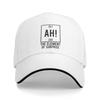 Adult FUNNY PERIODIC TABLE AH THE ELEUnisexT OF SURPRISE Sandwich Hat  Outdoor Baseball Caps Sun Hats Adjustable Fishing Hat