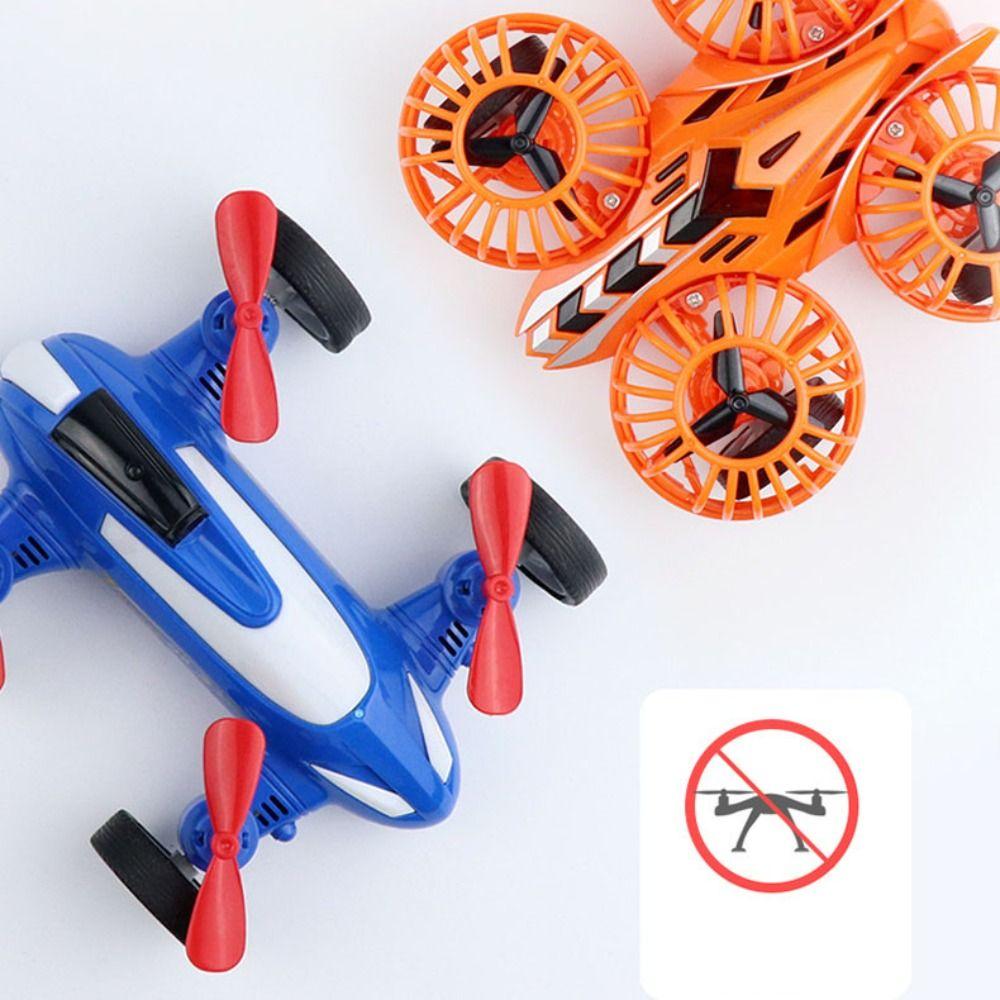 Shock-resistant Sliding Puzzle Model Car Rotating Wing Aircraft Car Simulation Model  Summer Beach