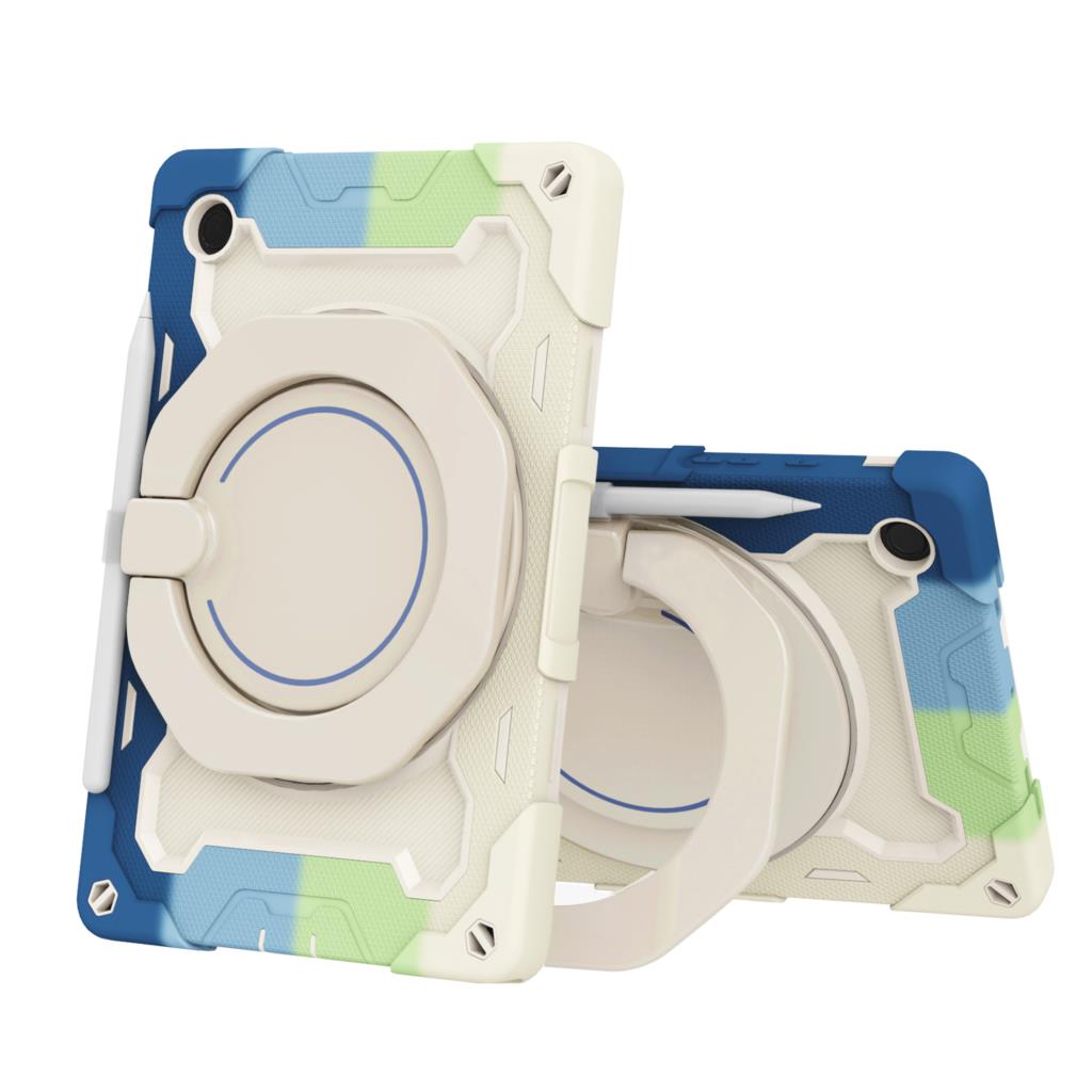 Heavy Duty Ring Case For Samsung Galaxy Tab A9 Plus A8 10.5 SM-X200 X205 S9 FE S8 S7 11 A7 10.4 SM-T500 A7 Lite 8.7 T220 Cover