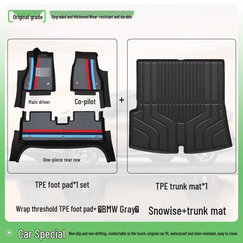 Custom TPE Floor Mats for 2026 Geely Galaxy E5 - Full Coverage and Original Fit Accessories