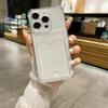 Transparent Card Slot Bag Case For iPhone 17 Air 16 15 14 13 12 11 Pro Max Mini X XR 7 8 Plus Clear Wallet Shockproof Soft Cover