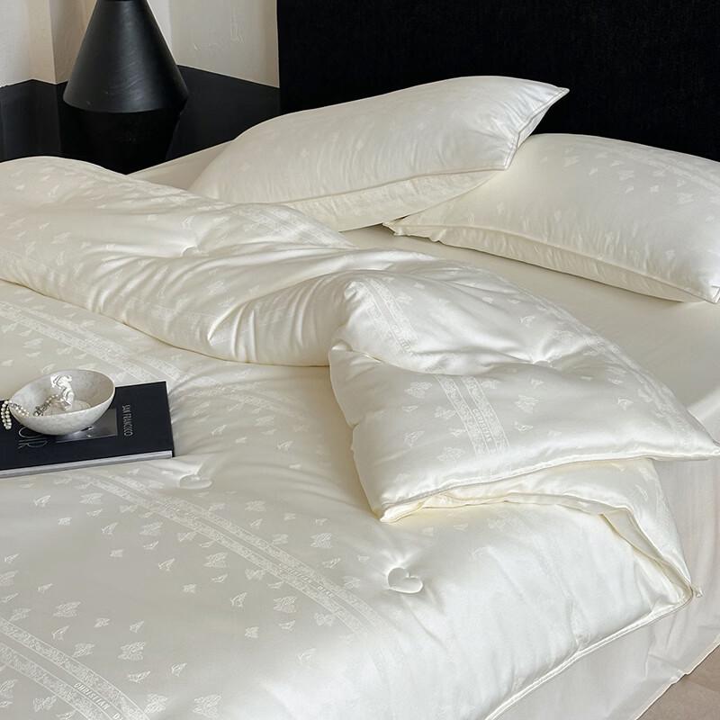 Yalu Tussah Silk and Soybean Fiber Quilt