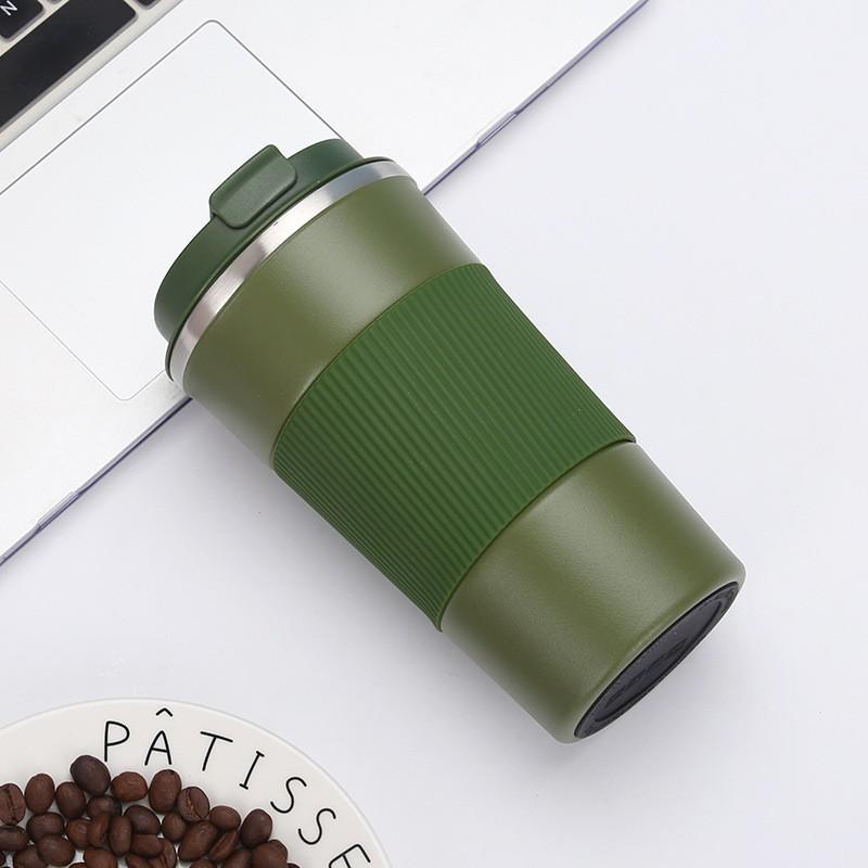 Second-Generation Coffee Cup 304 Stainless Steel Thermos Cup Vacuum Thermos Cup Outdoor Car Water Cup