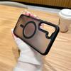 Luxury New Matte Translucent Business Phone Case for Samsung Galaxy S25 S24 Ultra S23 S22 Plus S20 S21 FE Magsafe Magnetic Cover