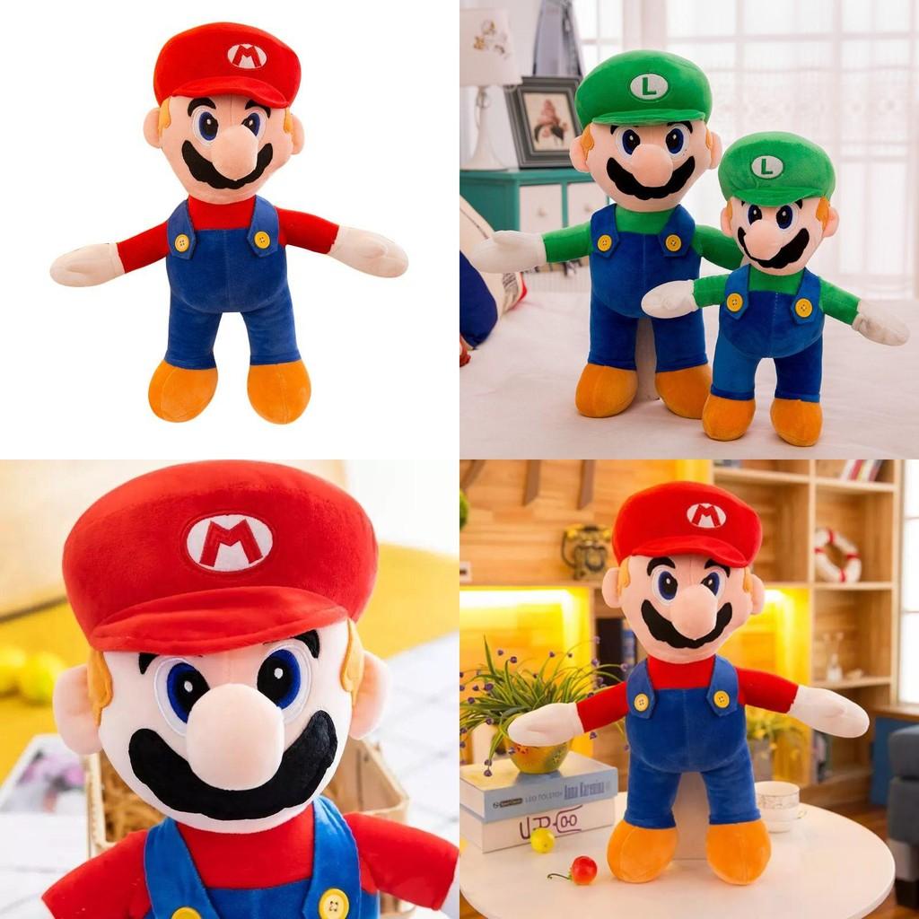Adorable Mary Plush Toy Cartoon Mario Doll Pillow For Childrens Birthday Gift