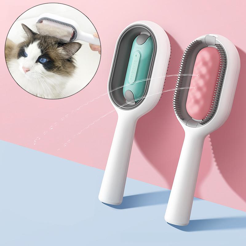 Clean Cat Dog Hair Removal Comb with Wipes Upgraded Pet Brush Katten Accessories Gatos Productos Para Mascotas Grooming Supplies