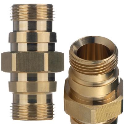 Adaptör TR22M-TR22M DualConnect – Pirinç Düz Bağlantı Elemanı Easy!Kilit | Kärcher HD/HDS Yıkama Makineleri ile Uyumlu | Kolay Montaj