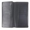 Very Good BERLUTI Purse Espace Calligraphy Scritto Long Wallet Billfold Black Leather Mens Used