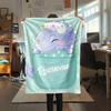 1 Stück Flanelldecke mit Cartoon-Druck, Hohe Qualität, Bequem für alle Jahreszeiten, Heimdekoration, Wärme und Komfort, Perfekt als Weihnachts- oder Geburtstagsgeschenk