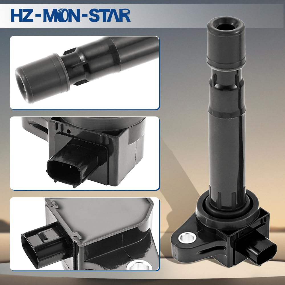 HZ-MON-STAR Ignition Coils, 3-Pin, Compatible with Honda Part Number 30520-RS8-004, Engine Repair Parts