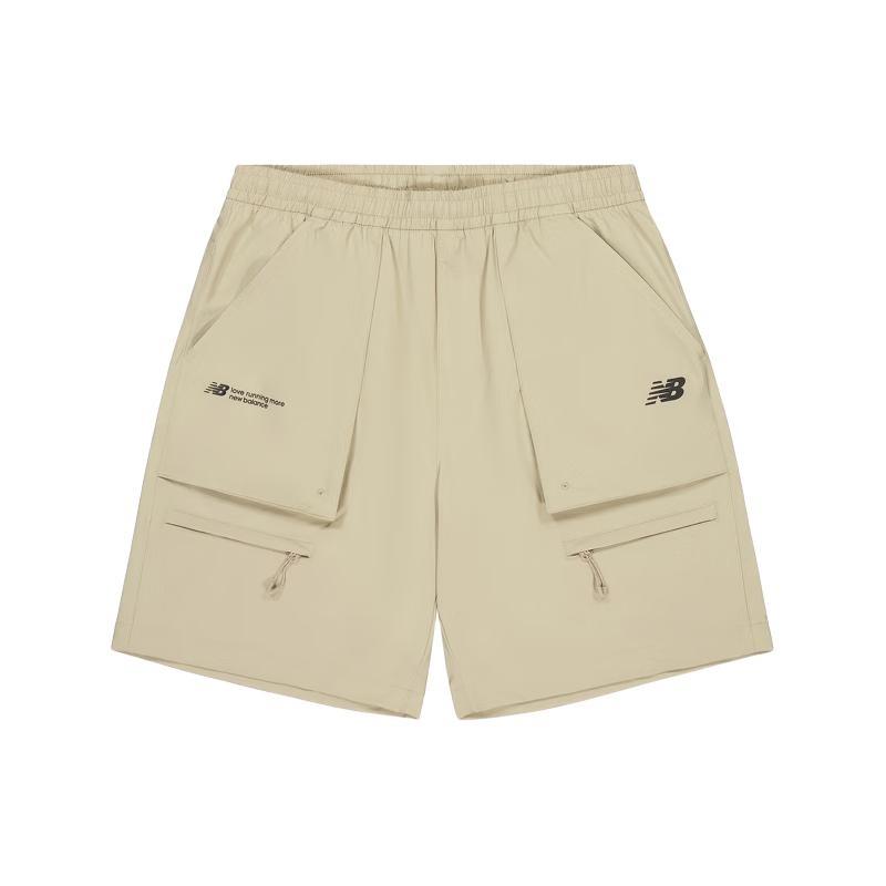 New Balance Woven Cargo Short Asia Sizing Khaki Men s NVE24141-BWN L