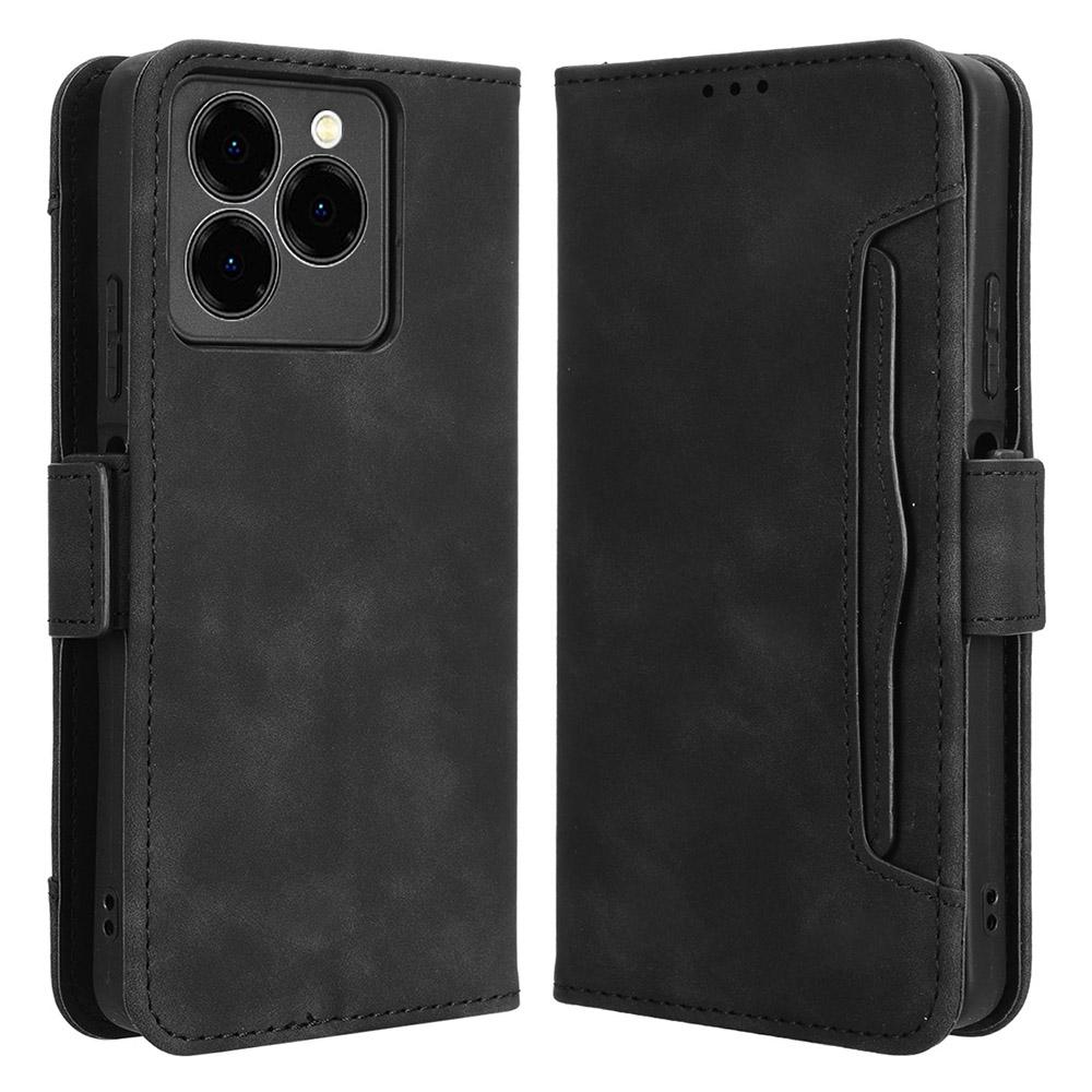 For Meizu Note 21/Ulefone Note 20 Pro Leather Case Phone Wallet Cover with Multiple Card Slots