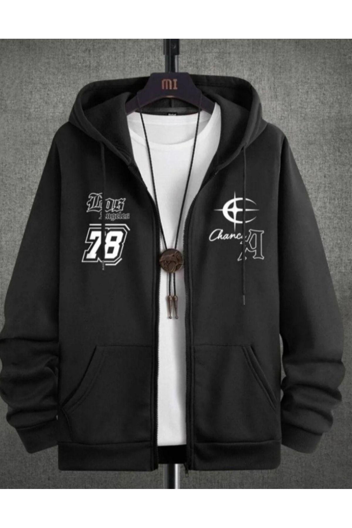 

Men s Plus Size Plus Size Cardigan Trendpunky Men s Zipper Hooded Jacket L