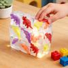15Pcs Dinosaur Ice Cube Squeeze Toy Anxiety Relieving Clear Cube Sensory Toy Soft Stretchy Transparent Stress Ball Focus Aid Relaxation Tools