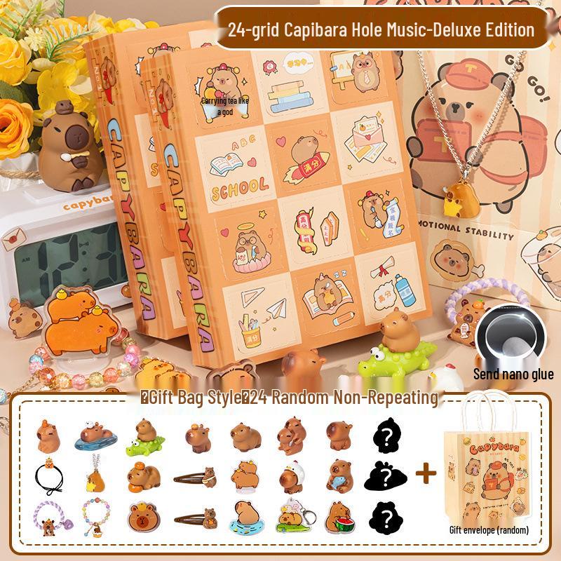 Capybara Surprise Poke Game: Cute Toy & Tear Apart Gift for Kids & Students
