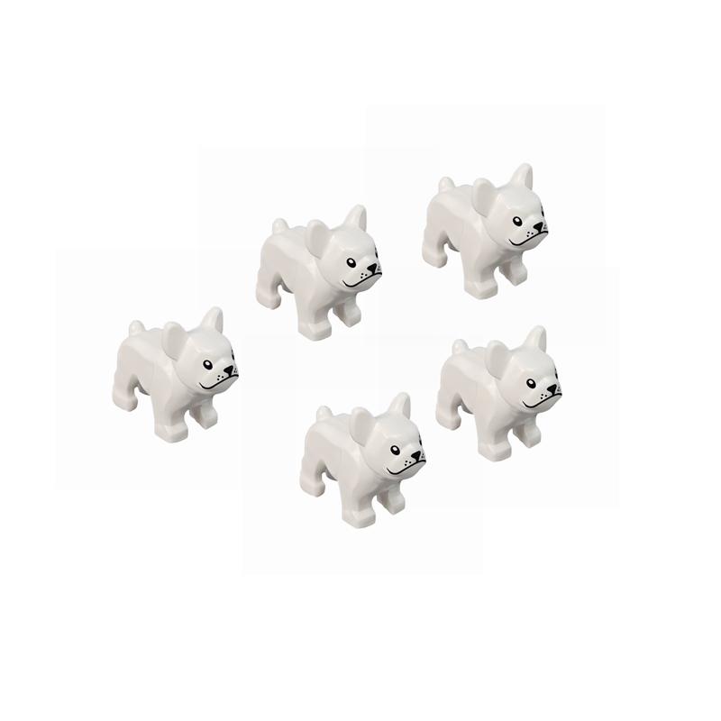 Non-Toxic Moc Block Animals The Rabbit Bird Dog Pet Cat Model Building Blocks Toys For Children Blocks Gifts For Kids Learning Toys