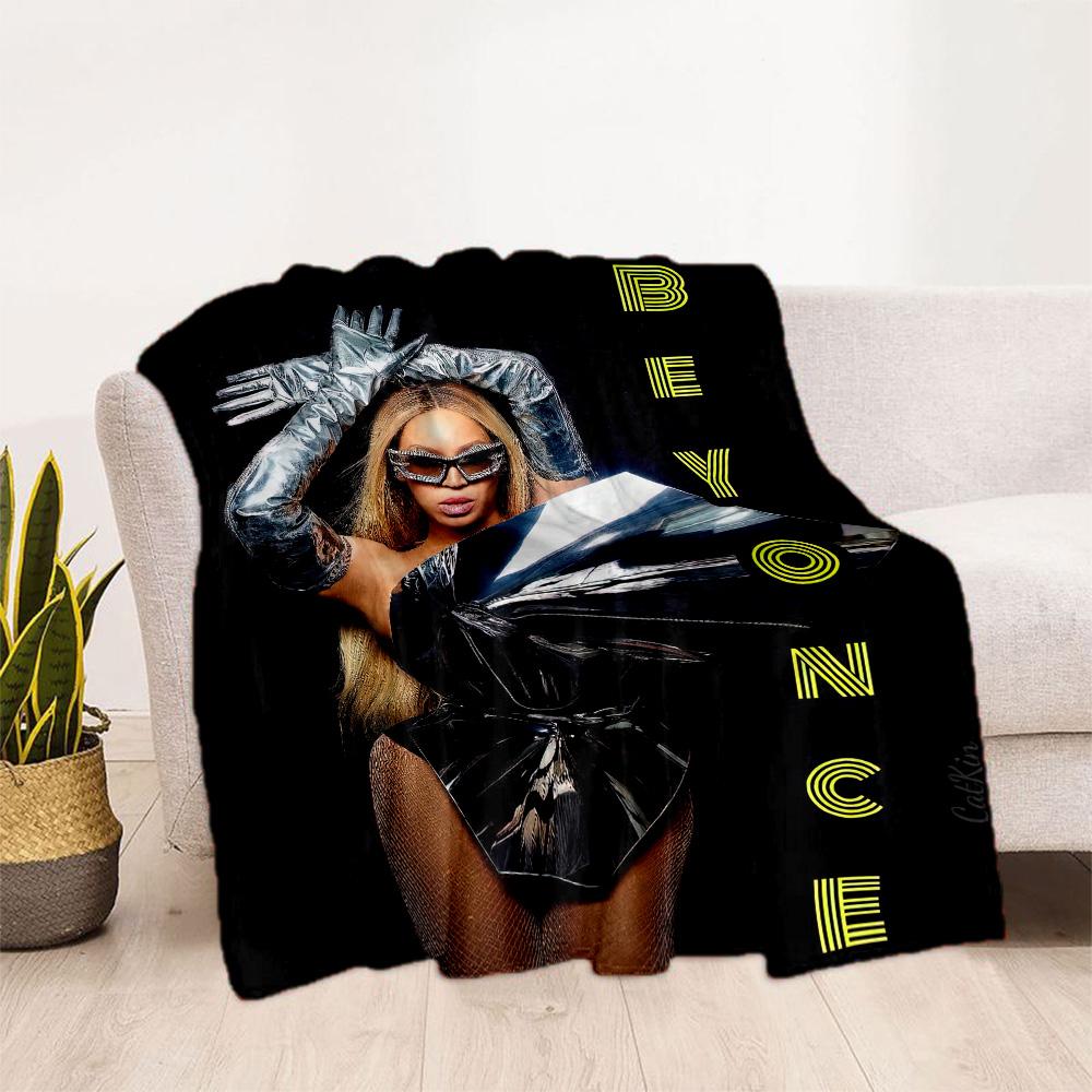 Beyoncé Decken sind für Wohnzimmer geeignet und somit eine ideale Wahl für Reisen im Freien und als Geschenke.