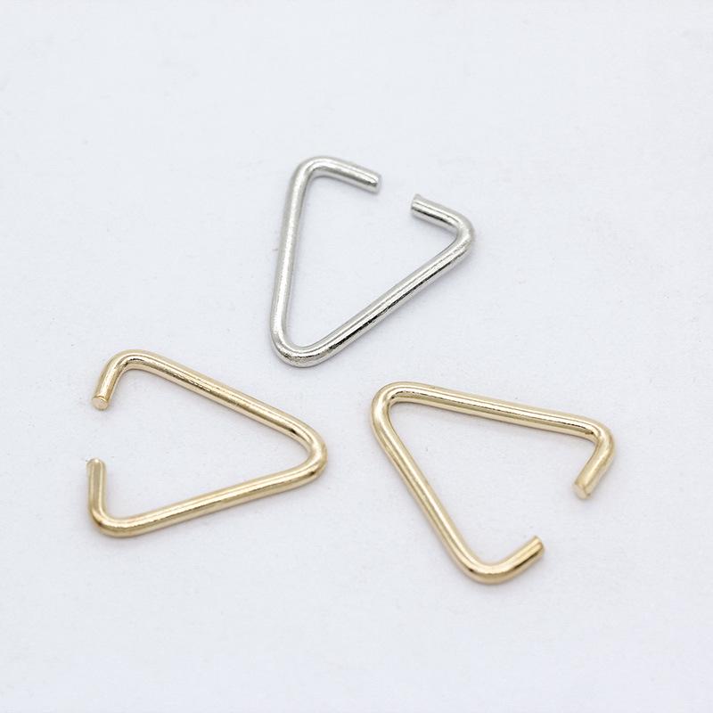 DIY Brass Hairpin: Triangular Tassel Clip for Ancient Style Jewelry Accessories