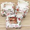 new DIY Multi-size Christmas gifts box gift box package box kraft window