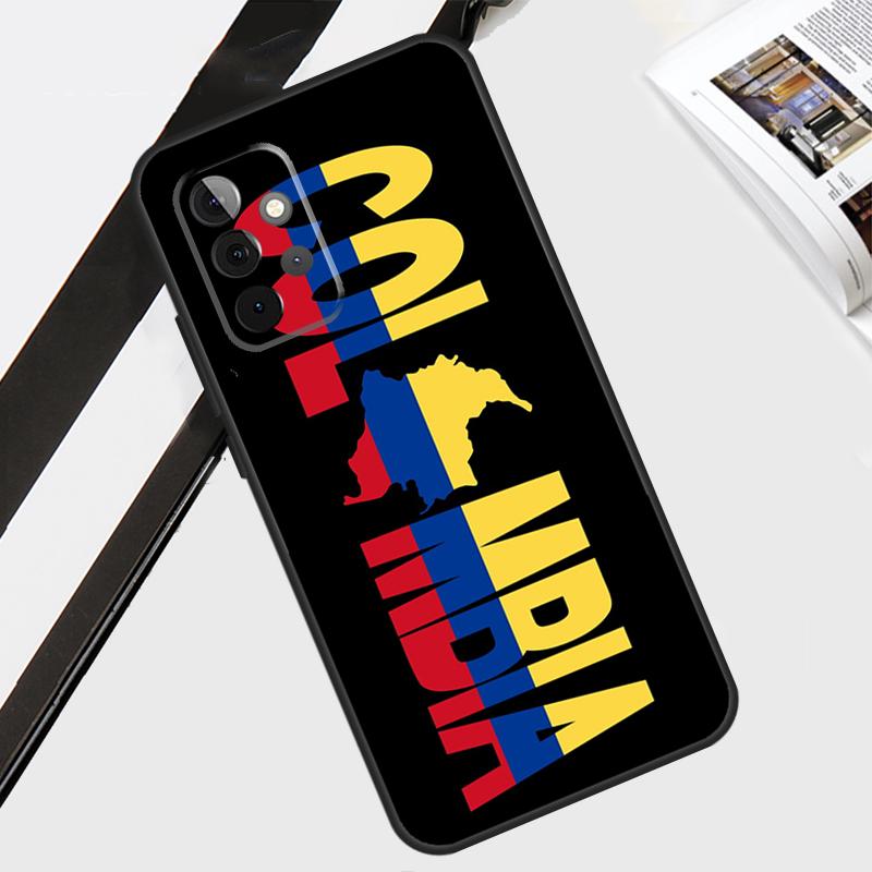 Colombia Flag Case For Samsung Galaxy A54 A34 A14 A56 A36 A26 A16 A06 A12 A22 A32 A52 A13 A53 A15 A35 A55