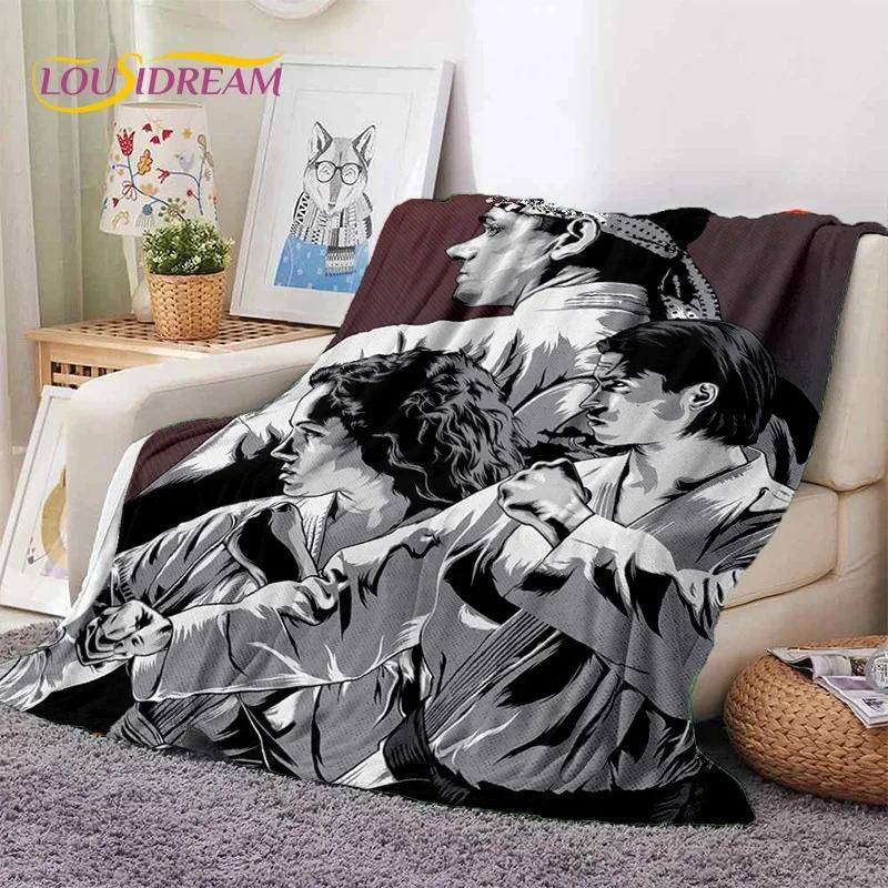 3D Cobra Kai Classics TV Amanda Karate Soft Flannel Blanket for Beds Bedroom Sofa Picnic,Throw Blanket for Cover Outdoor Leisure