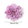 1/3Pcs Artificial 12cm Dahlia Flower Burning Edge Fake Flower Head Room Decoration Garden Party Breast Flower Wedding Table Deco