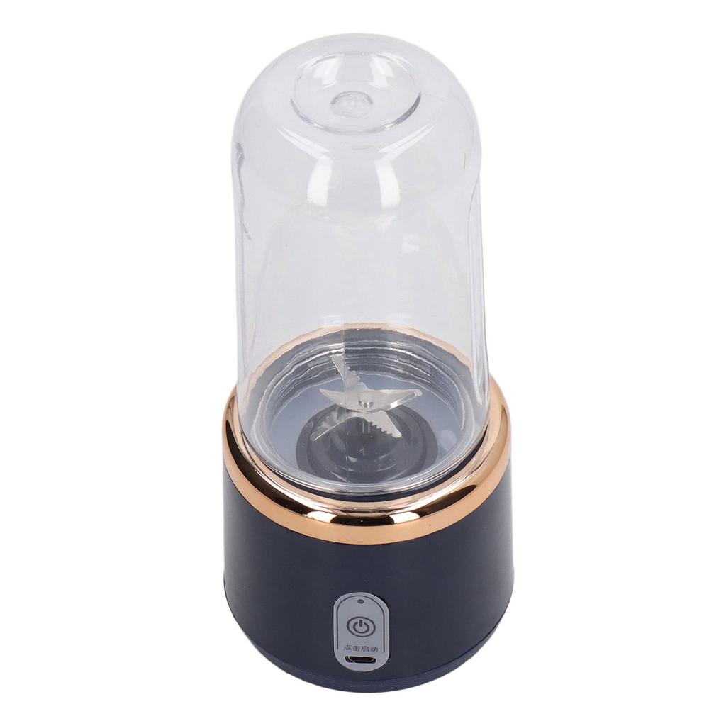 Portable Blender 400ml 6 Blades 22000rpm 1500mAh Food Grade PCTG USB Charging Travel Blender for