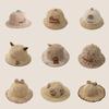 Korean Style Children's Sun Protection Lace Bucket Hat for Girls