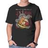 Unisex Crew Neck T-Shirt Totoro Ramen Graphic Short Sleeve Casual Tee