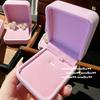 Hair Delivery, North Nose Pink Packaging Box, Velvet Jewelry Box, Storage Ring, Necklace, Earrings, Jewelry Set Box, Gift Giving.