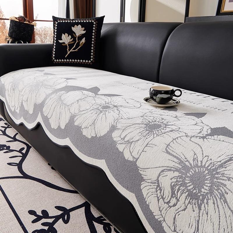 

Ретро подушка для дивана особой формы универсальна для всех сезонов 2025 новая высококачественная нескользящая подушка для сиденья неправильной формы чехол для прямого ряда 70*70cm