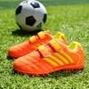 Unisex Velcro Low-Top Breathable Anti-Slip Football Training Shoes