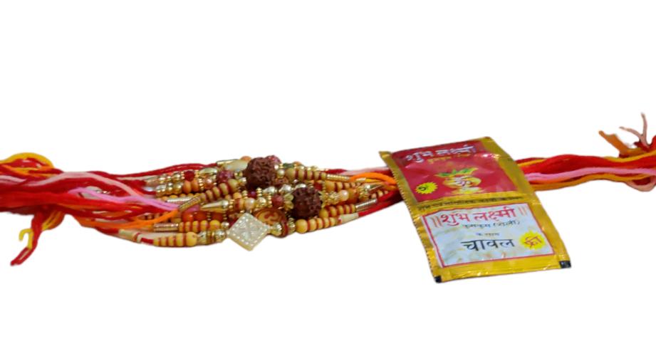@ Indian Traditional 14 Rakhi Pcs With Roli Chawal For Rakshabandhan SM134-60% OFF